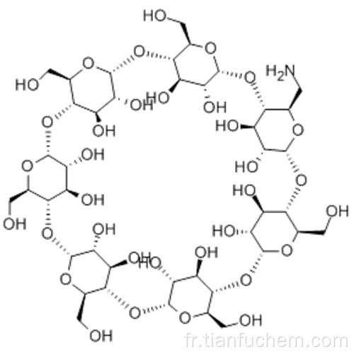 6-monodéoxy-6-monoamino-bêta-cyclodextrine CAS 29390-67-8